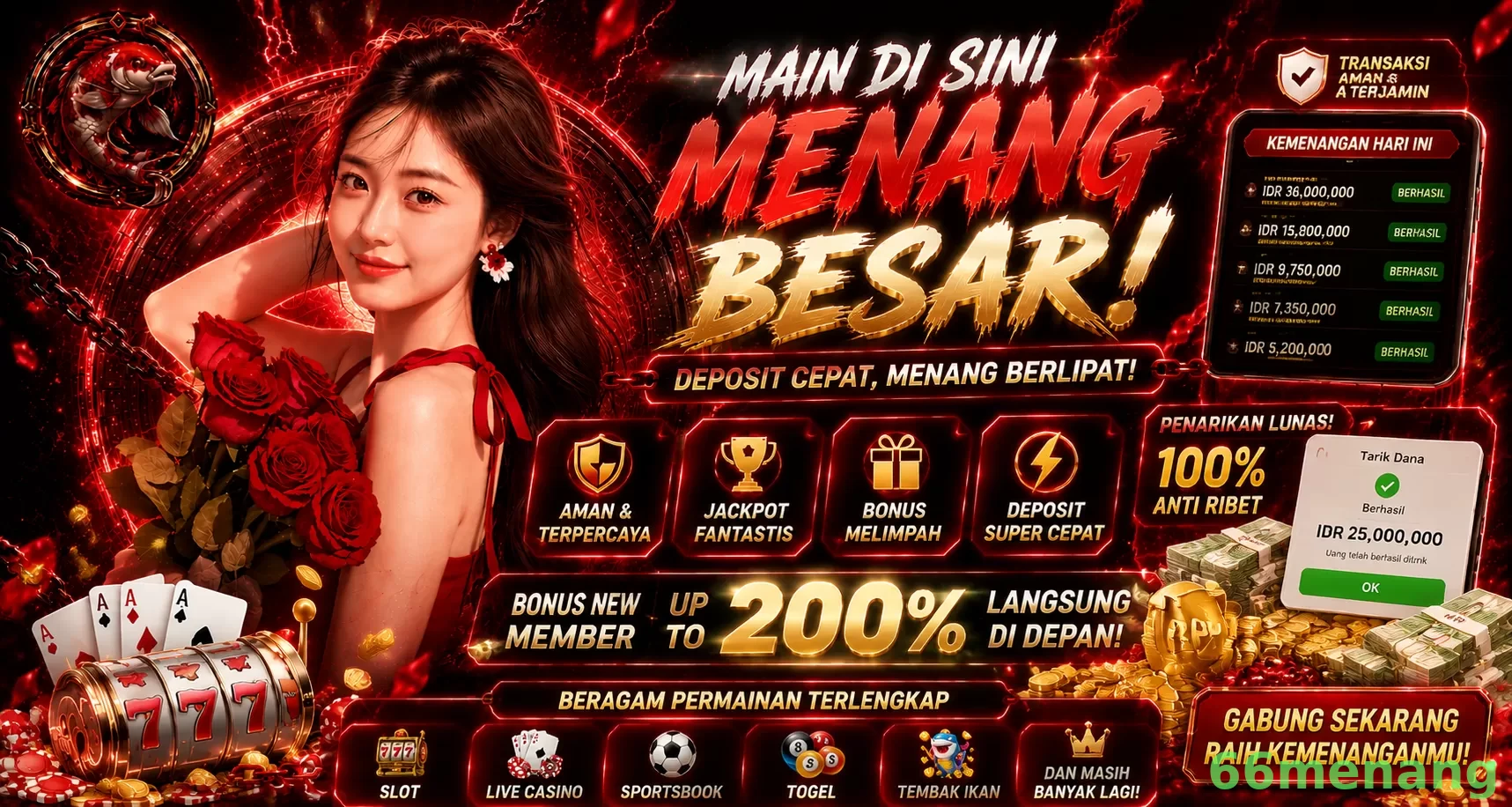 66menang